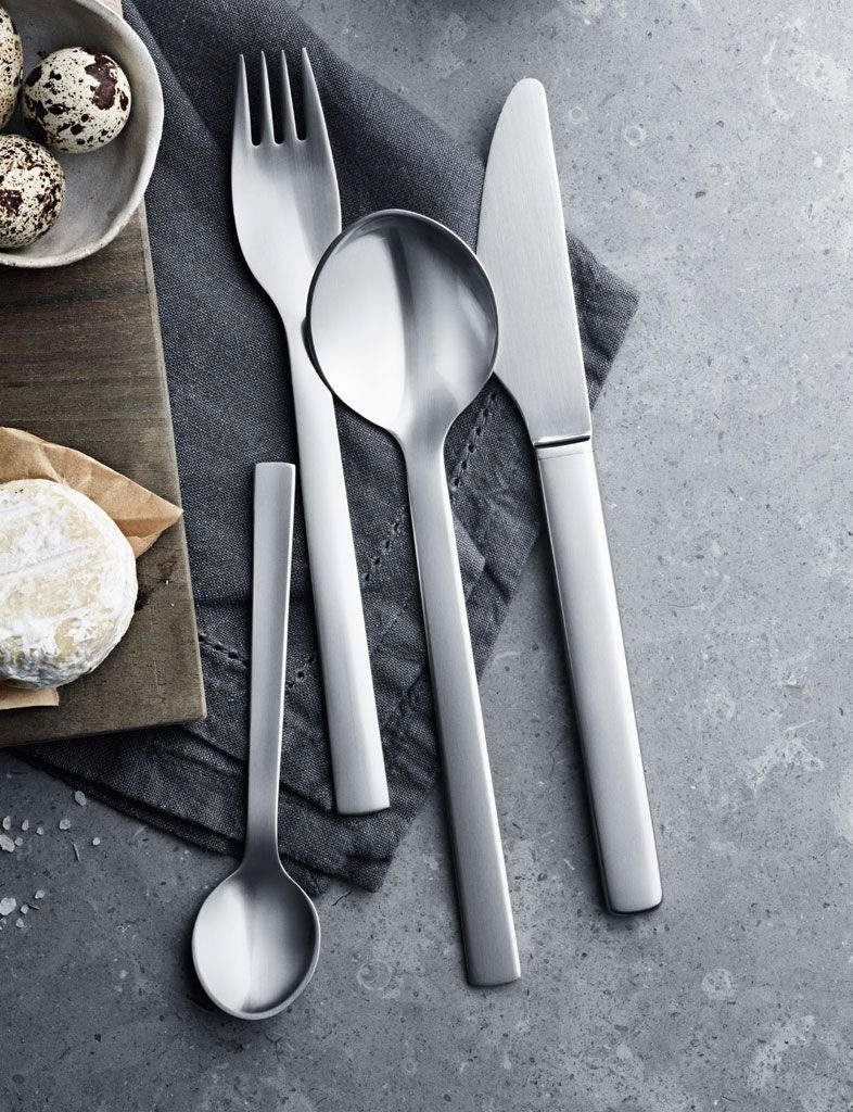 Georg Jensen Besteck-Set Georg Jensen - New York 4 tlg. Besteckset, 18/8 Edelstahl