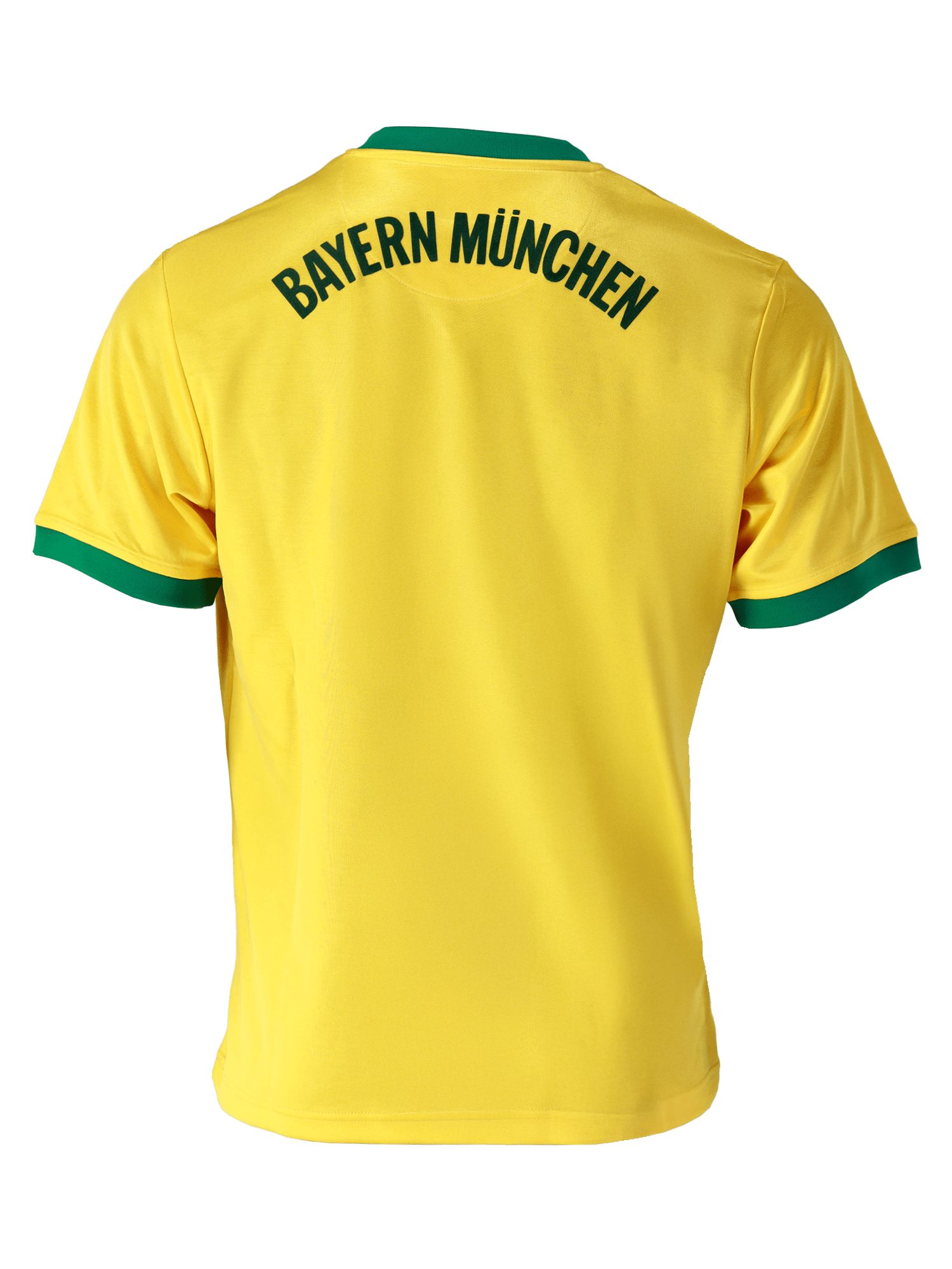 COPA T-Shirt FC Bayern München, Retro Trikot 1986 Ausweich, Unisex, Gelb