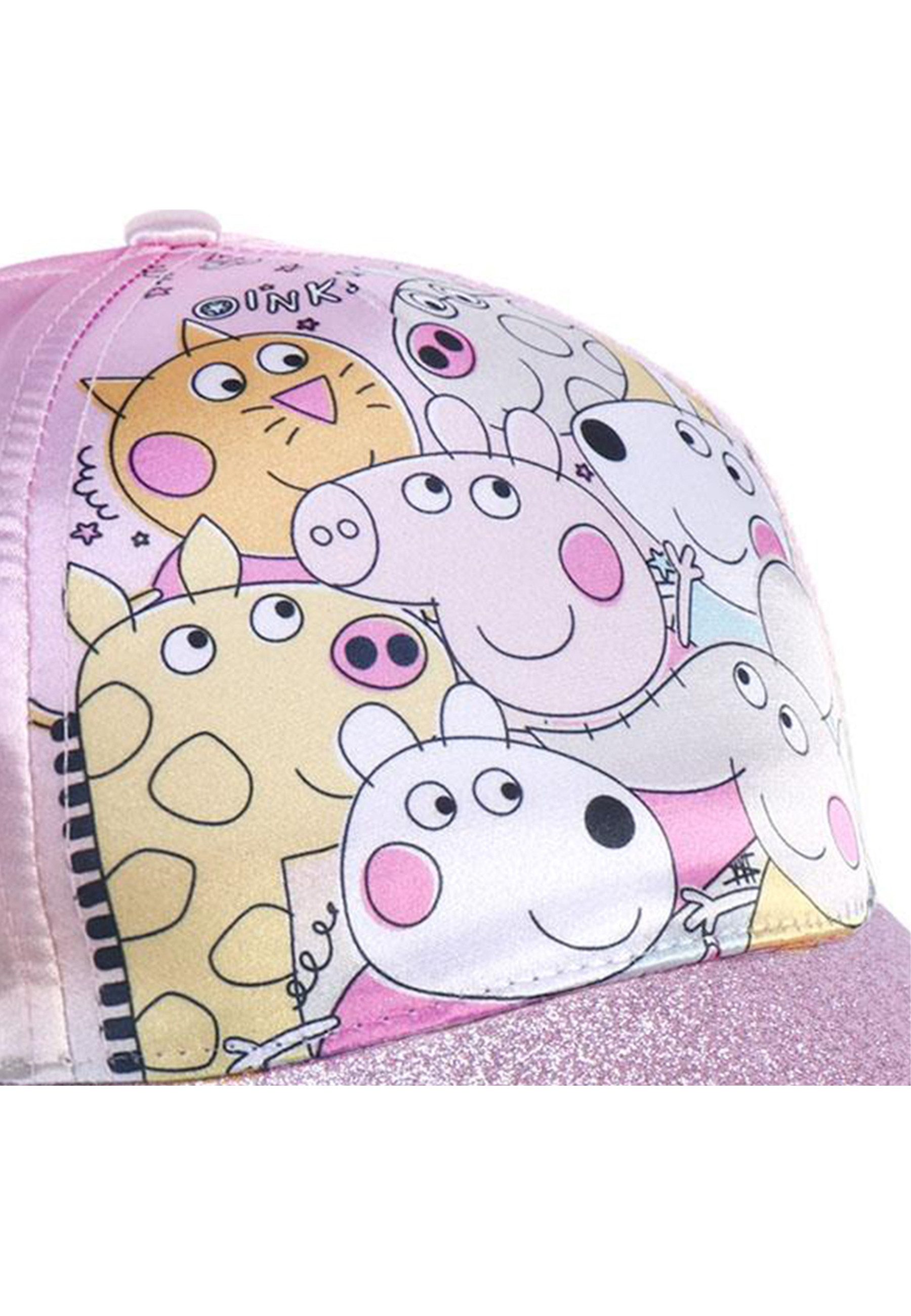 Peppa Pig Snapback Cap Mädchen Kappe Mütze