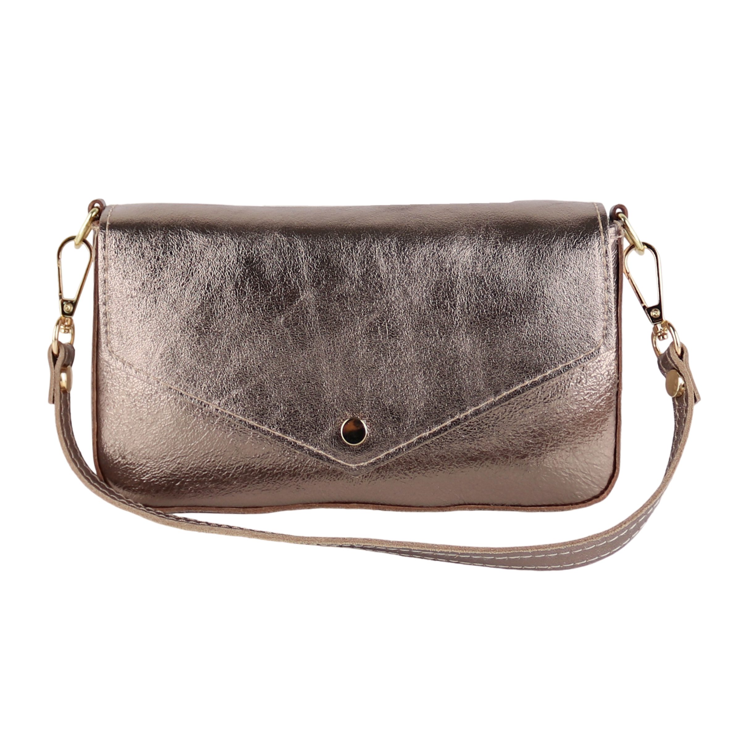 MIRROSI Umhängetasche Kleine Achseltasche aus Echtleder, günstig online kaufen
