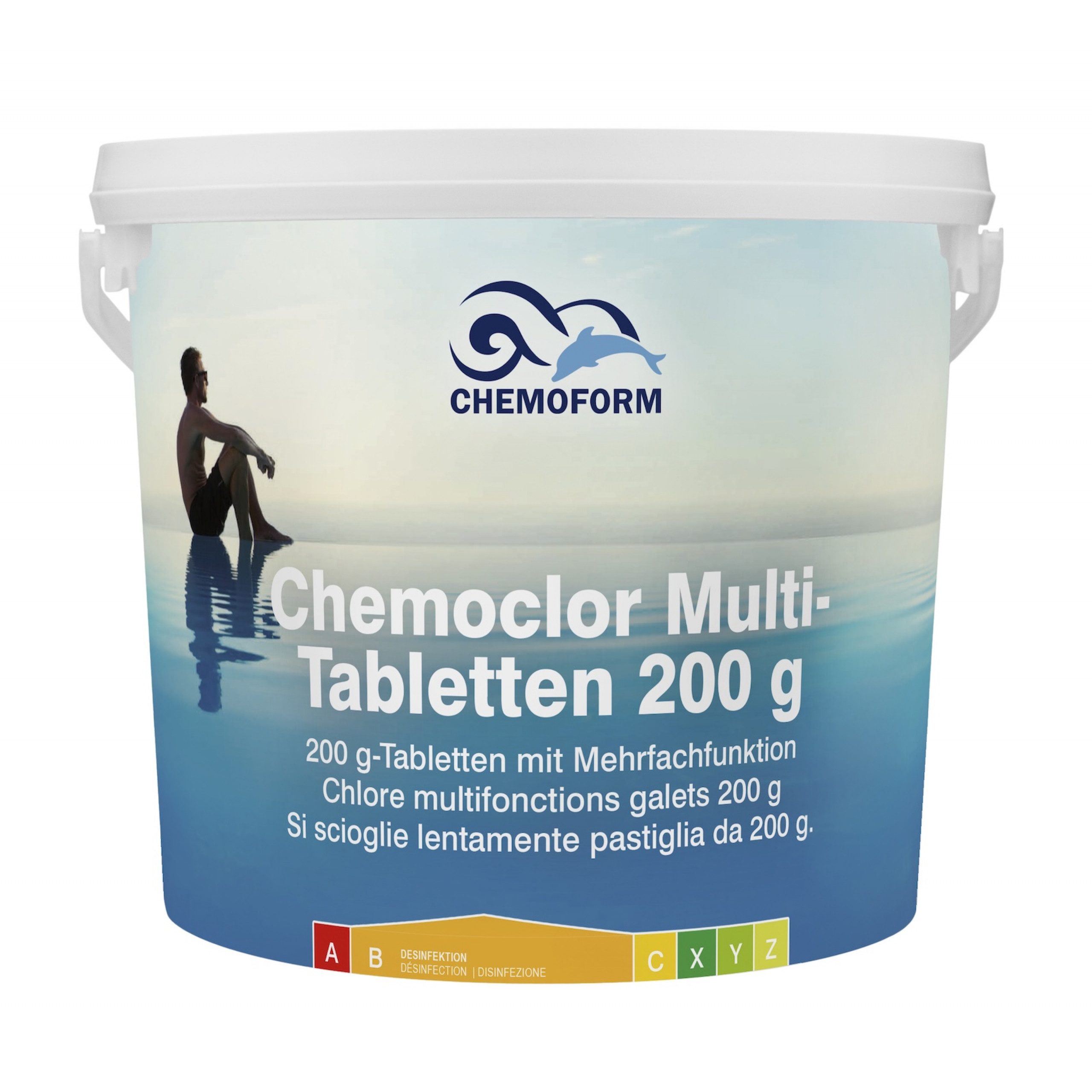 Chemoform Poolpflege Chemoform Chemoclor Multi-Tabletten 200 g Multifunktionstabletten 5 kg