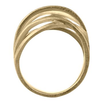 Heideman Fingerring Arcus goldfarben (Ring, 1-tlg., inkl. Geschenkverpackung), Damenring für Frauen