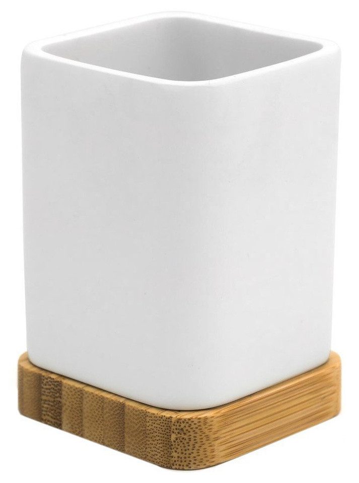 Ridder Zahnputzbecher AMARA Zahnputzbecher, weiß, Ridder-2244101