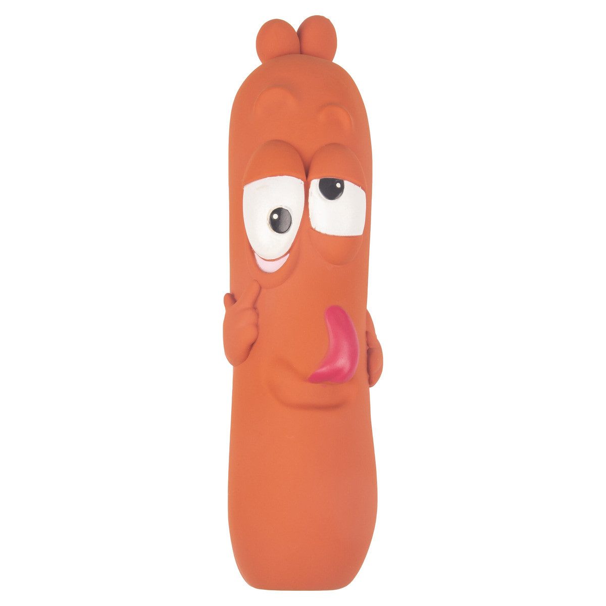 Flamingo Tierquietschie Hundespielzeug Latex Tipsy Wurst günstig online kaufen