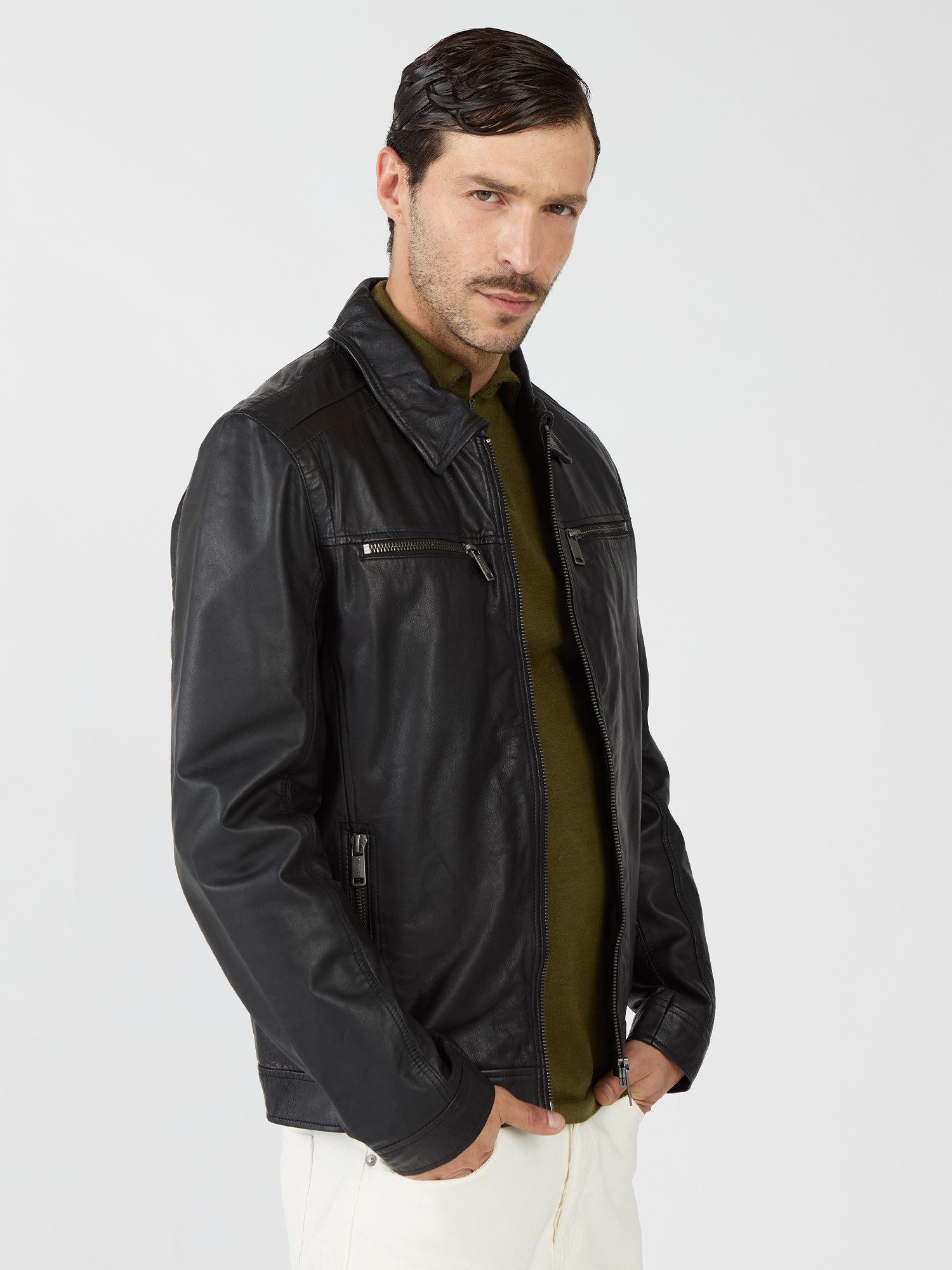 MUSTANG Lederjacke 31021630