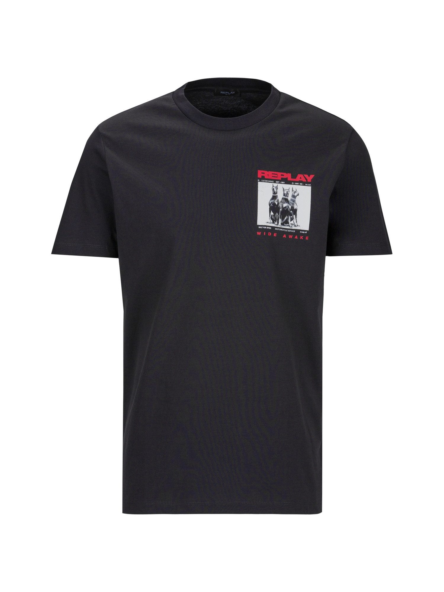 Replay T-Shirt Dogs günstig online kaufen