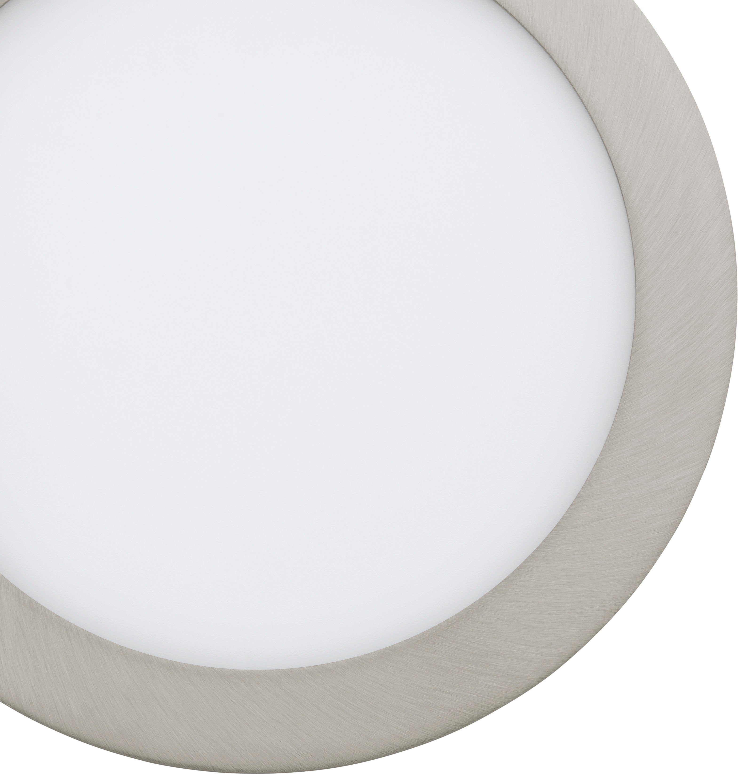 EGLO Einbauleuchte FUEVA-C, Dimmfunktion, Farbwechsel, mehrere Helligkeitsstufen, LED fest integriert, Neutralweiß, Kaltweiß, Warmweiß, Tageslichtweiß, EGLO CONNECT, Steuerung über APP + Fernbedienung, BLE, CCT, RGB