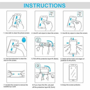 Wigento Handyhülle Für Samsung Galaxy S20 Ultra G988F 4D Premium 0,3 mm H9 Folie Schutz