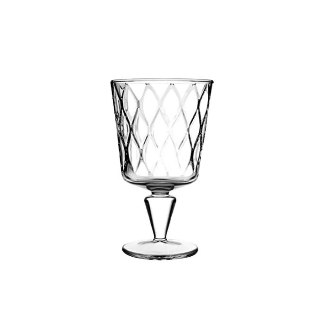 Pasabahce Cocktailglas Leafy 4-teiliges Set - Cocktail- & Dessertgläser - 330 ml, 4-tlg.