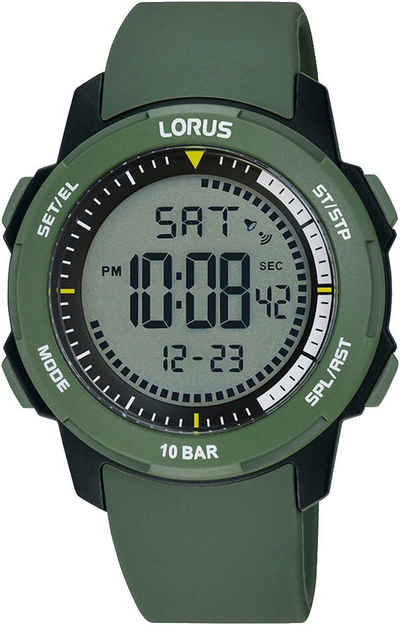 LORUS Digitaluhr, Armbanduhr, Quarzuhr, Herrenuhr