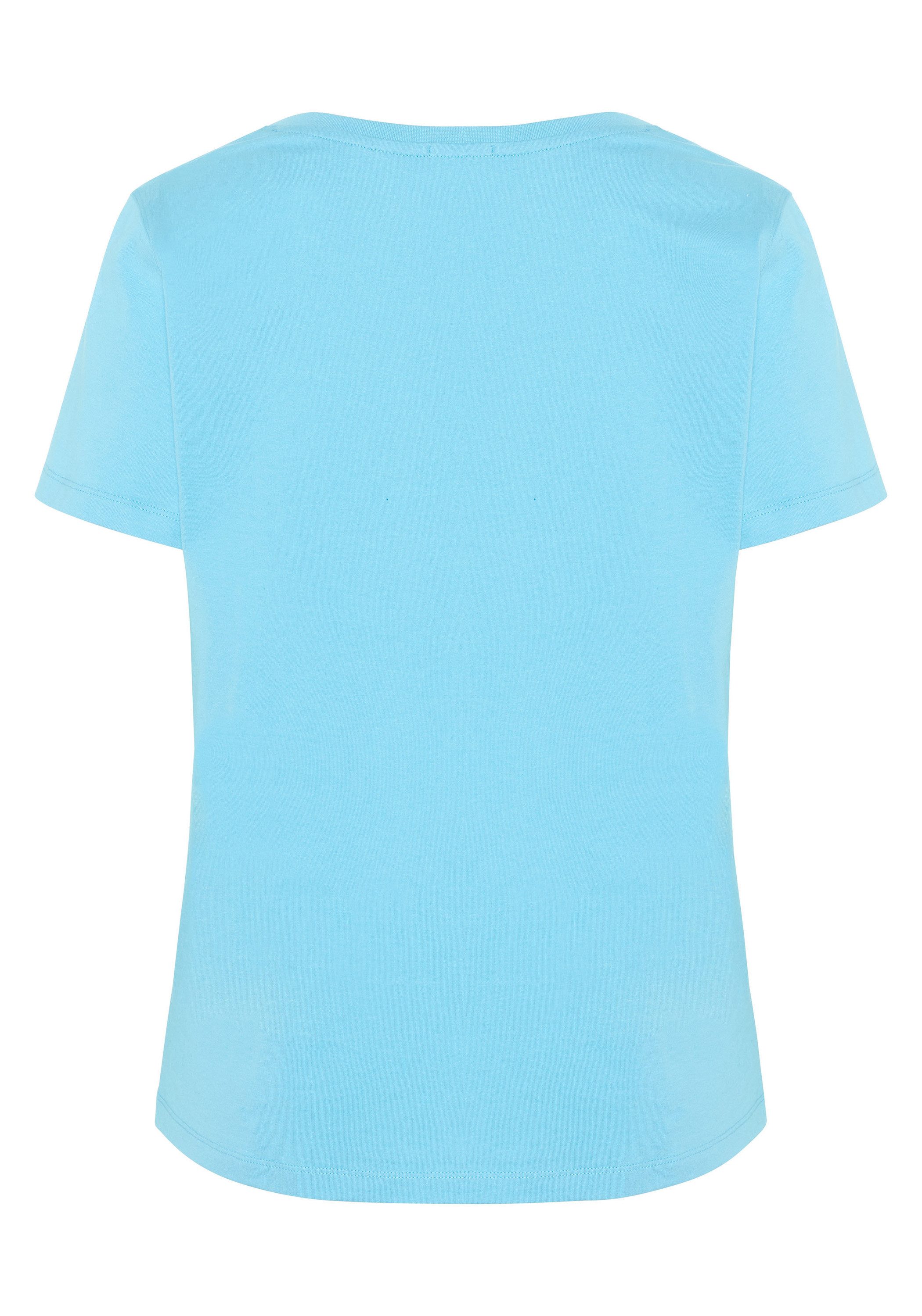 Chiemsee Print-Shirt T-Shirt im Label-Look 1 günstig online kaufen