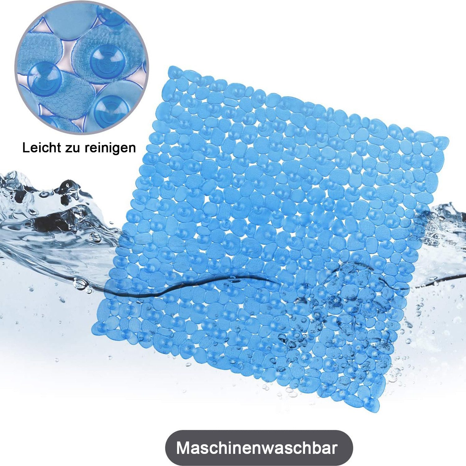 MODFU Duschmatte Antirutschmatte Badematte rutschfest Badewannenmatte, Saug günstig online kaufen