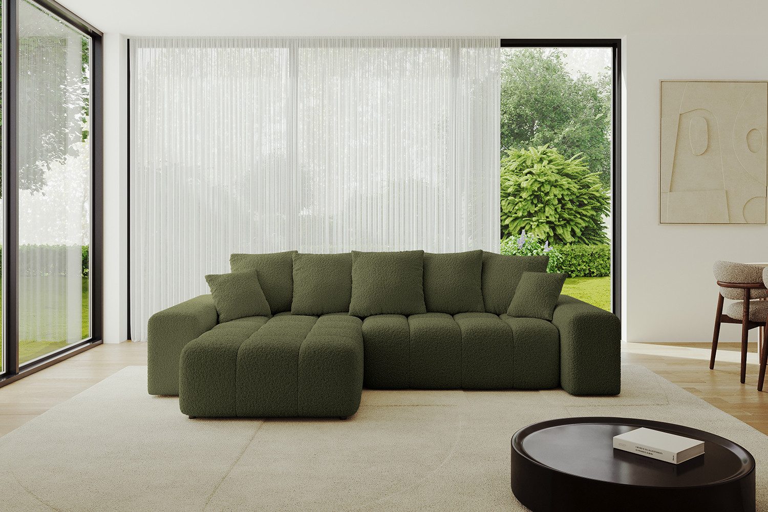 ALTDECOR Ecksofa ENIL-L, Couch mit Schlaffunktion, günstig online kaufen