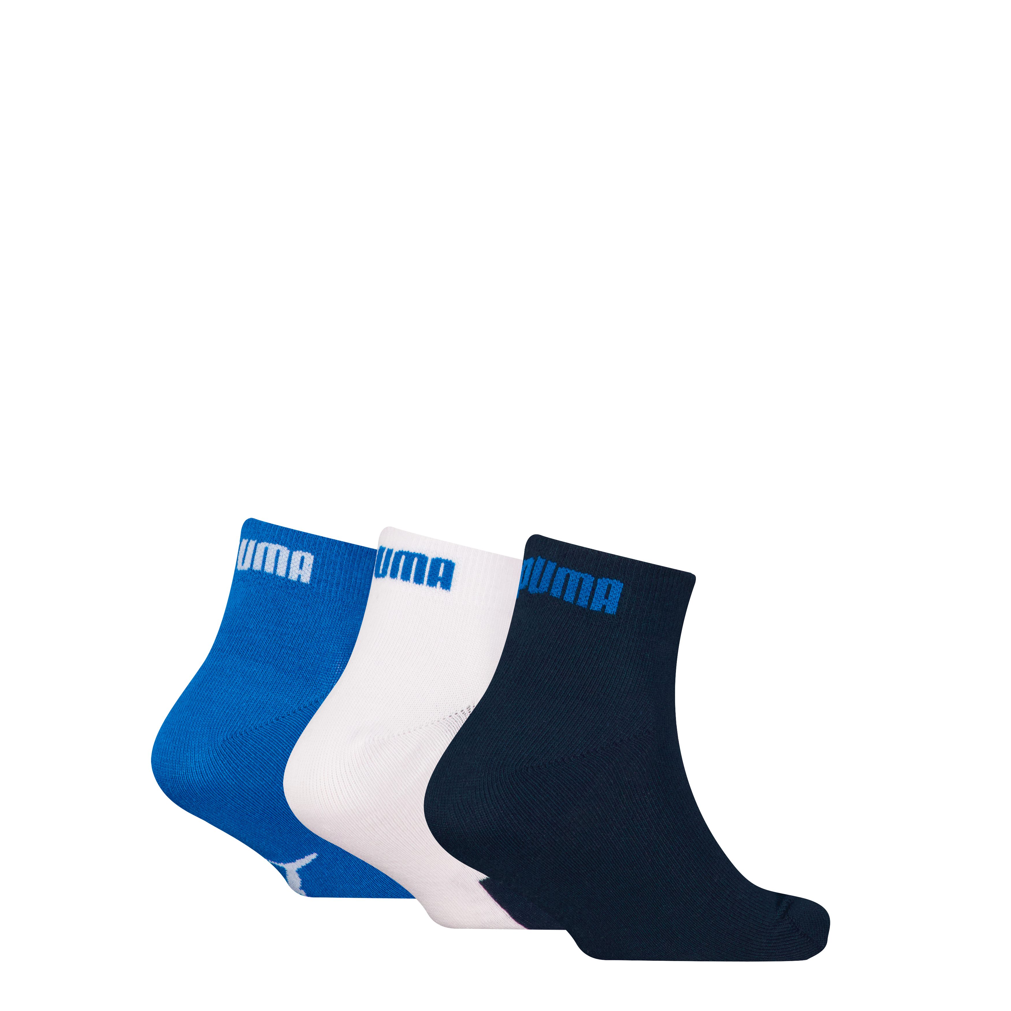 PUMA Kurzsocken PUMA KIDS BWT QUARTER 3P (3er-Pack) mit verstärkter Zehenkonstruktion – Bild 2 von 2