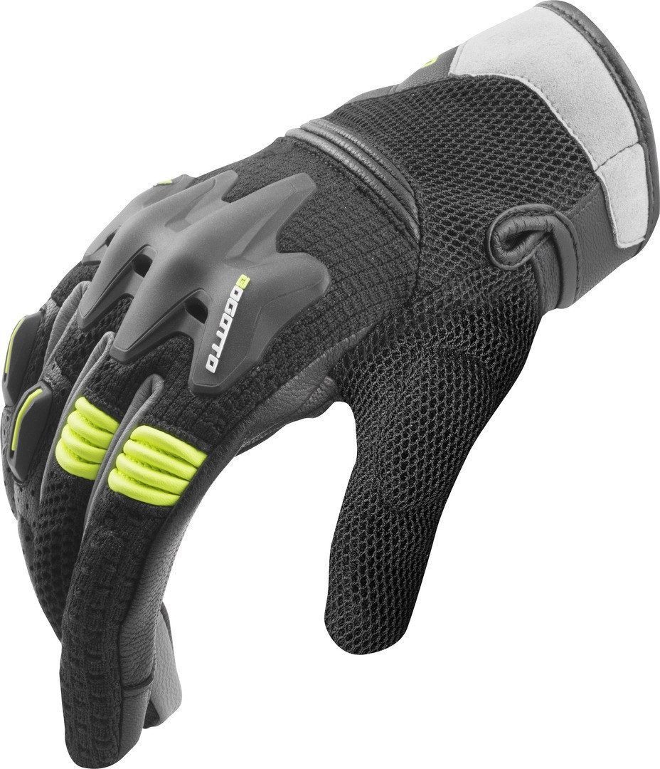 Bogotto Motorradhandschuhe Xatran perforierte Motorrad Handschuhe Atmungsaktiv protektoren