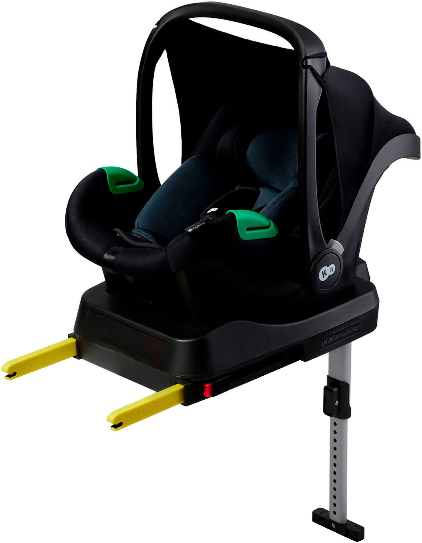 Kinderkraft Autokindersitz MINK PRO i-Size + MINK FX Basis Set, ab: Geburt, ab: 40 cm, bis: 75 cm