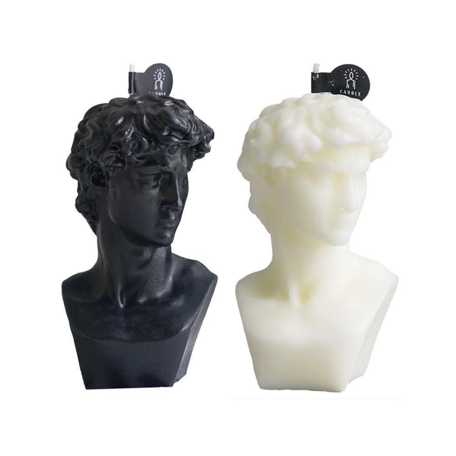LuxusKollektion Duftkerze Duftkerze David Brust Statue 2St