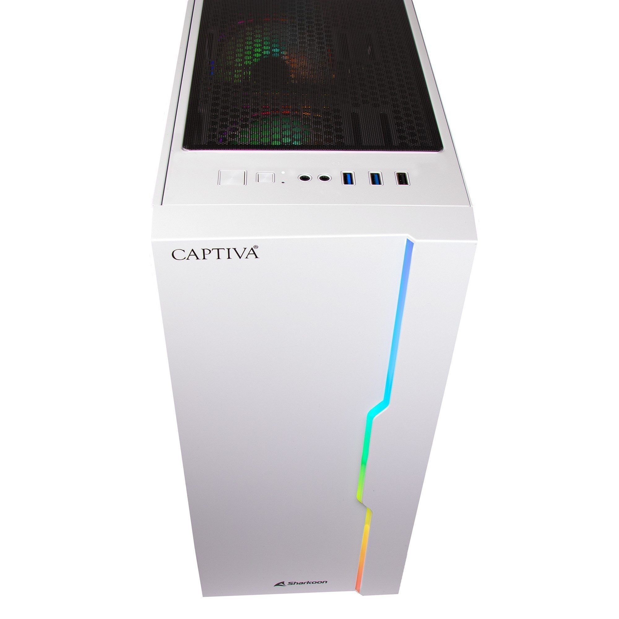 CAPTIVA Advanced Gaming R98-797 PC (AMD Ryzen 5 5500, GeForce® RTX™ 5060 Ti, 16 GB RAM, 1000 GB SSD, Luftkühlung, WLAN, Windows 11 Home)