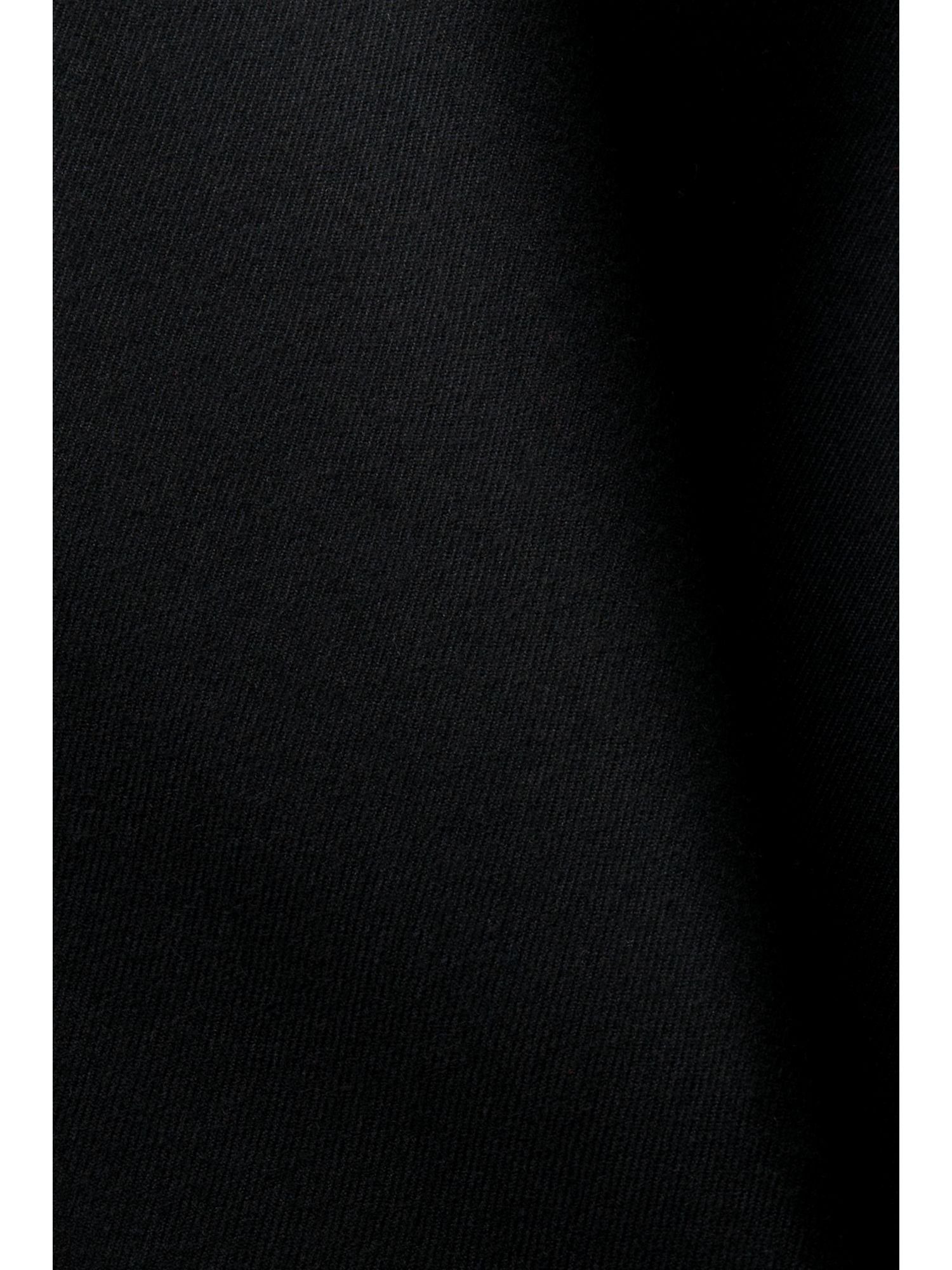 BLACK aus Oversize-Blazer Esprit Kurzblazer Flanell