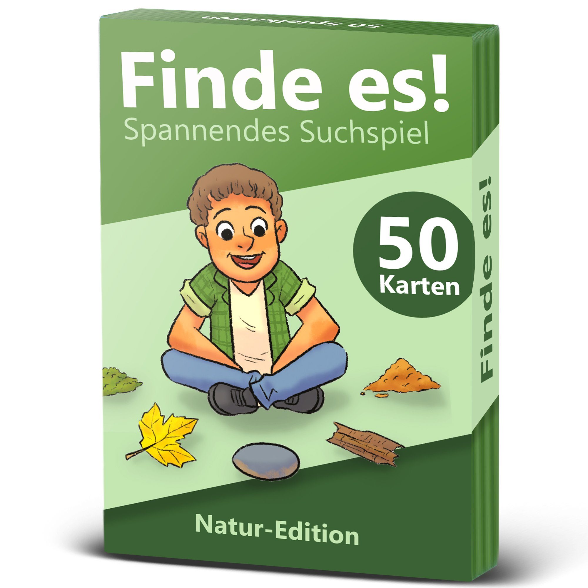 GLÜCKSWOLKE Spiel Outdoor & Indoor Schatzsuche für Kinder I Entdecker Spielzeug, Finde es I Deine Umgebung neu entdecken, Spiele ab 4, 5, 6, 7, 8 Jahre I cooles Geschenk für Mädchen und Junge