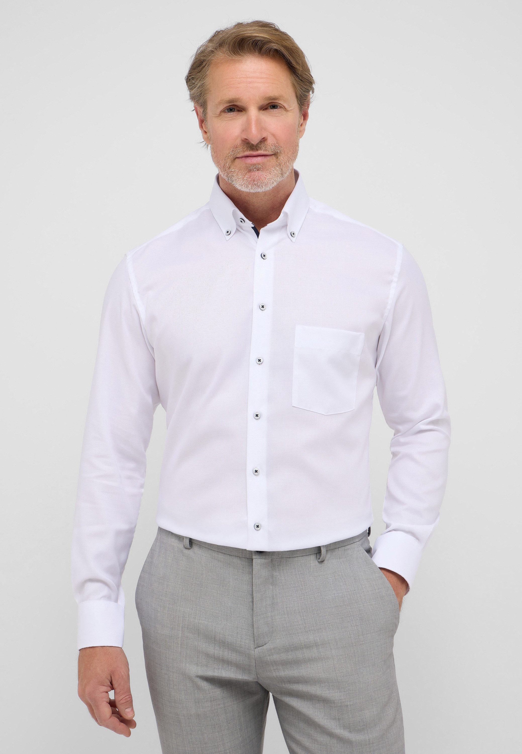 Eterna Langarmhemd MODERN FIT NON IRON günstig online kaufen