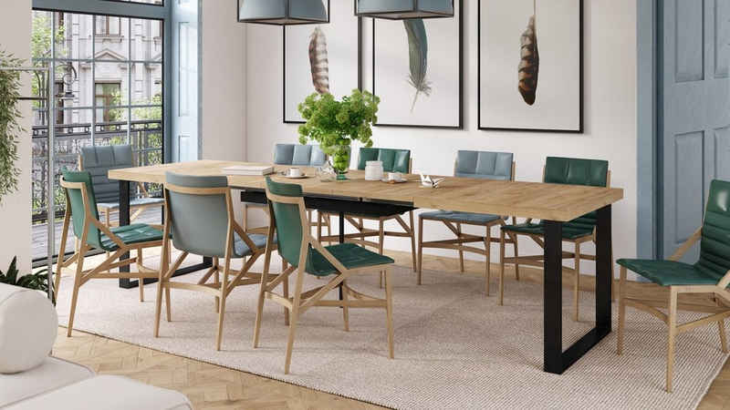 Mazzoni Esstisch Design Esstisch Avella Tisch ausziehbar 160 bis 310 cm