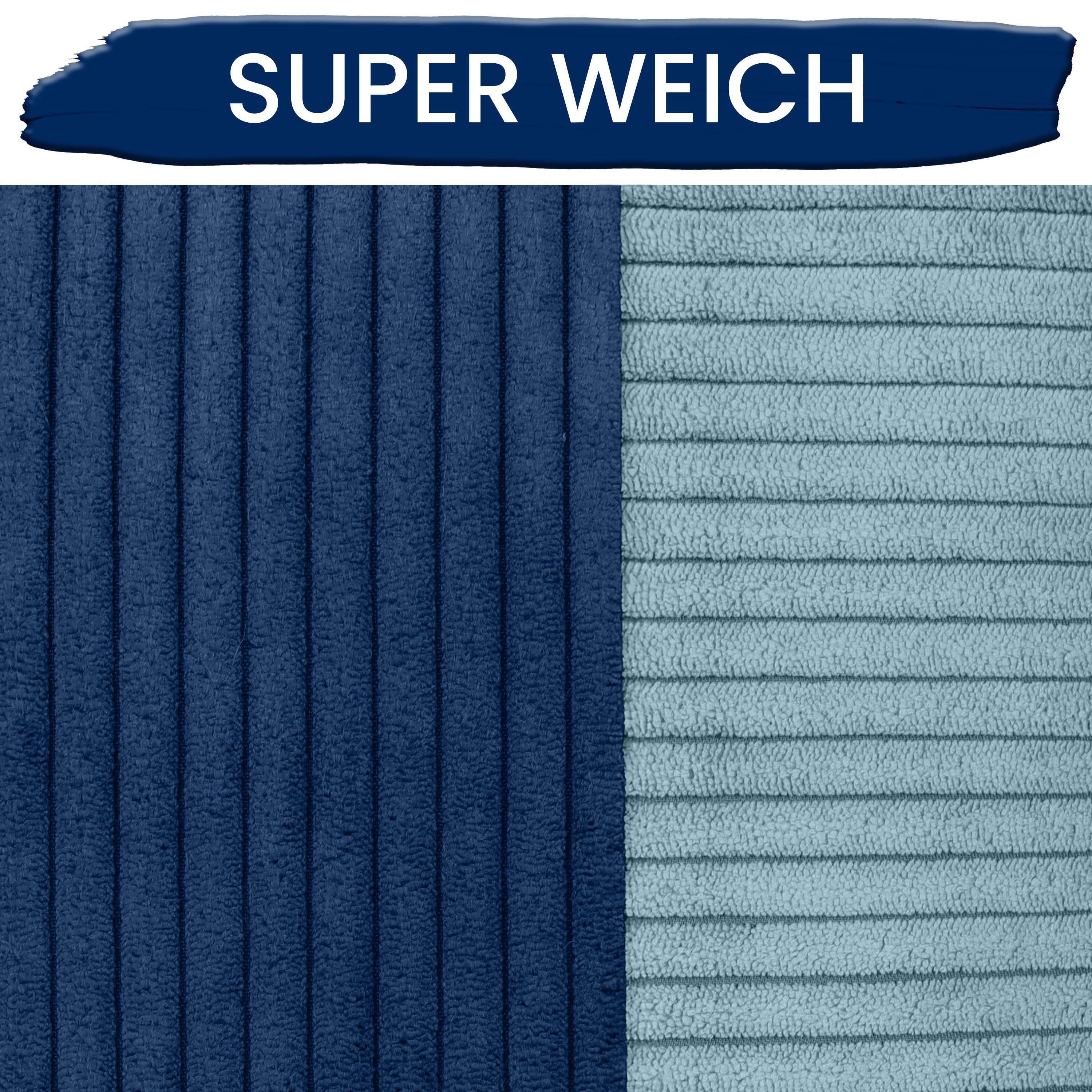 Amilian Dekokissen 2er Set - Kissen mit Füllung & Bezug - Zierkissen Set 2 günstig online kaufen