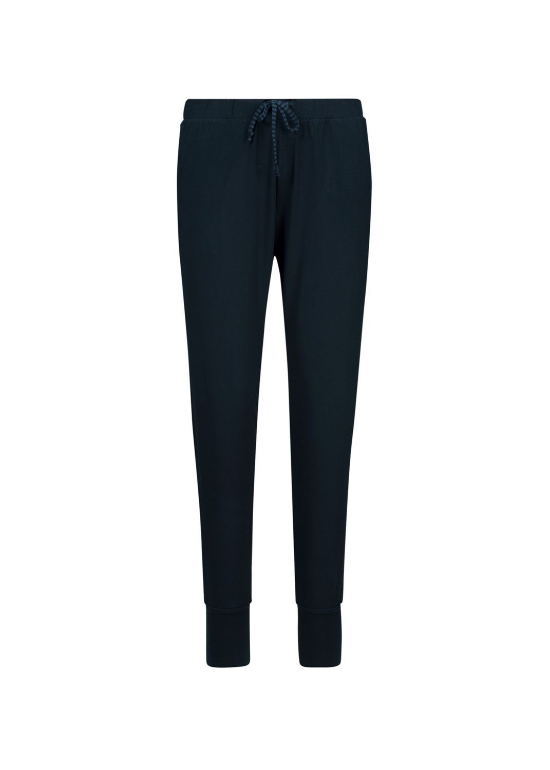 Damen Long Trouser Leggings Studio PiP Sporthose Blue Studio Solid Bobien Yogahose Schlafanzug PiP