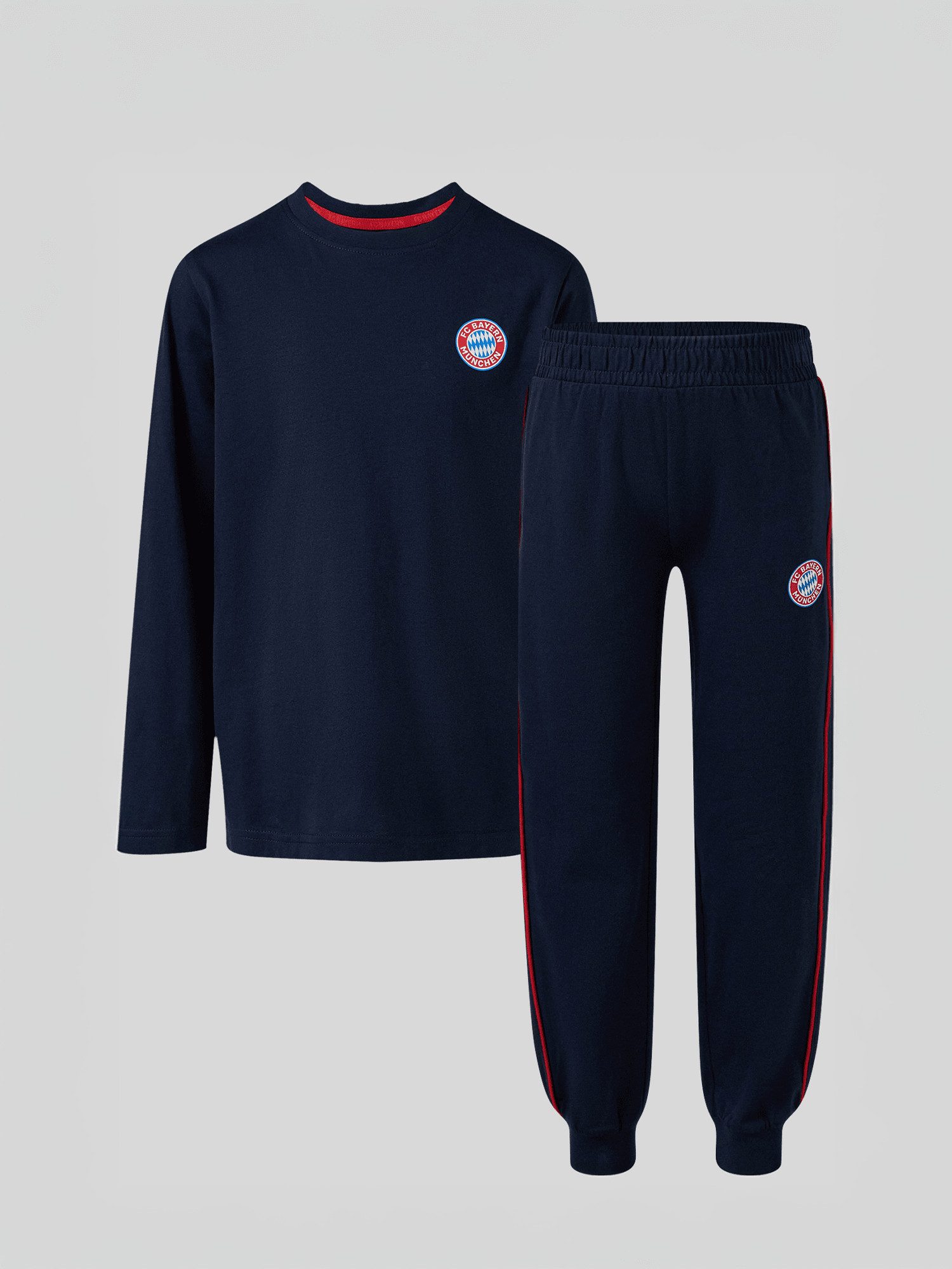 FC Bayern München Schlafanzug FC Bayern München, Schlafanzug Essentials, Kinder, Navy – Bild 5 von 5