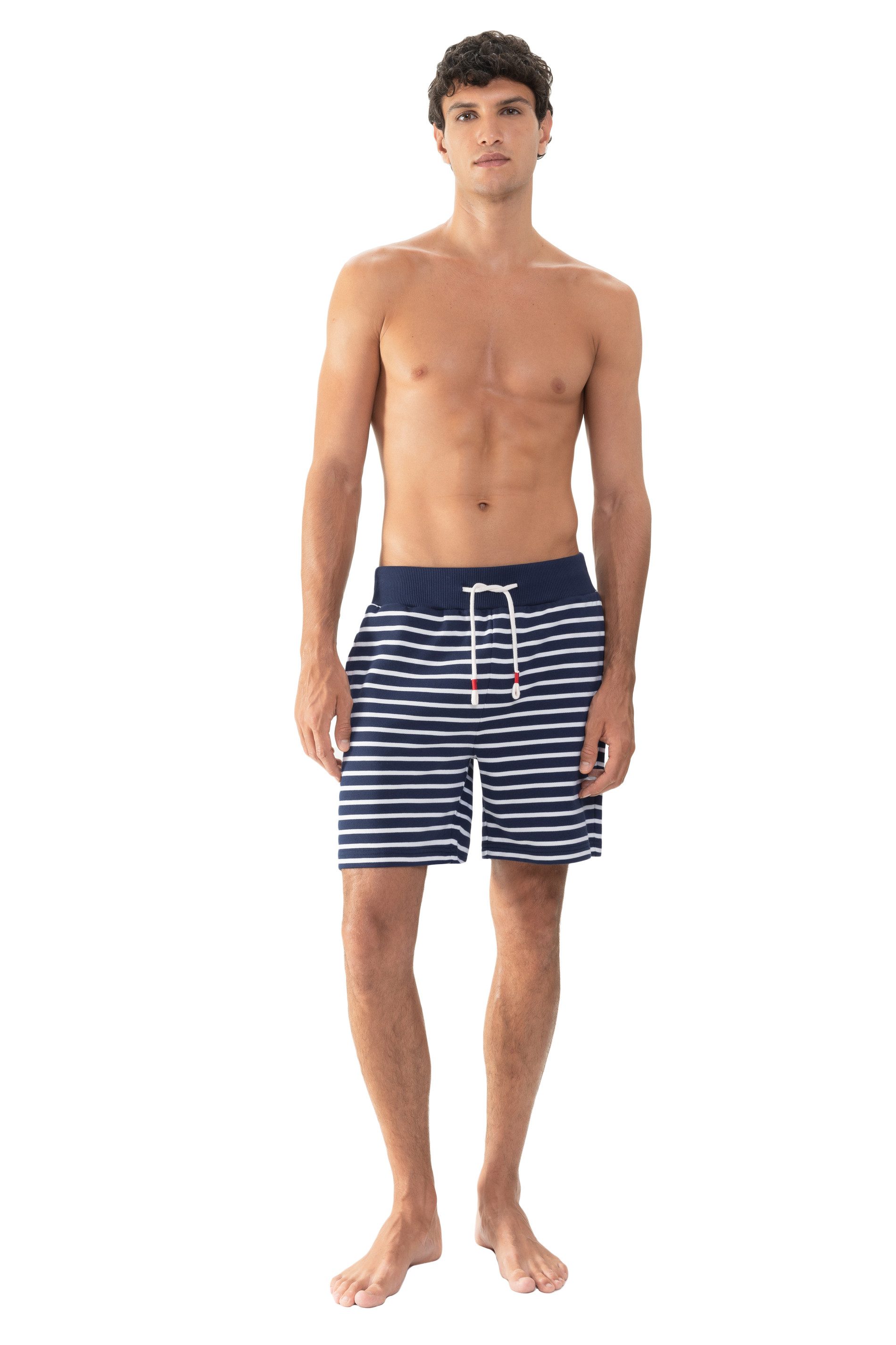 Mey Relaxshorts Mey Herren Track Шорты 2520008 Yacht Blue (1 Stück, 1-tlg., 1 Stück) gestrickte Qualität