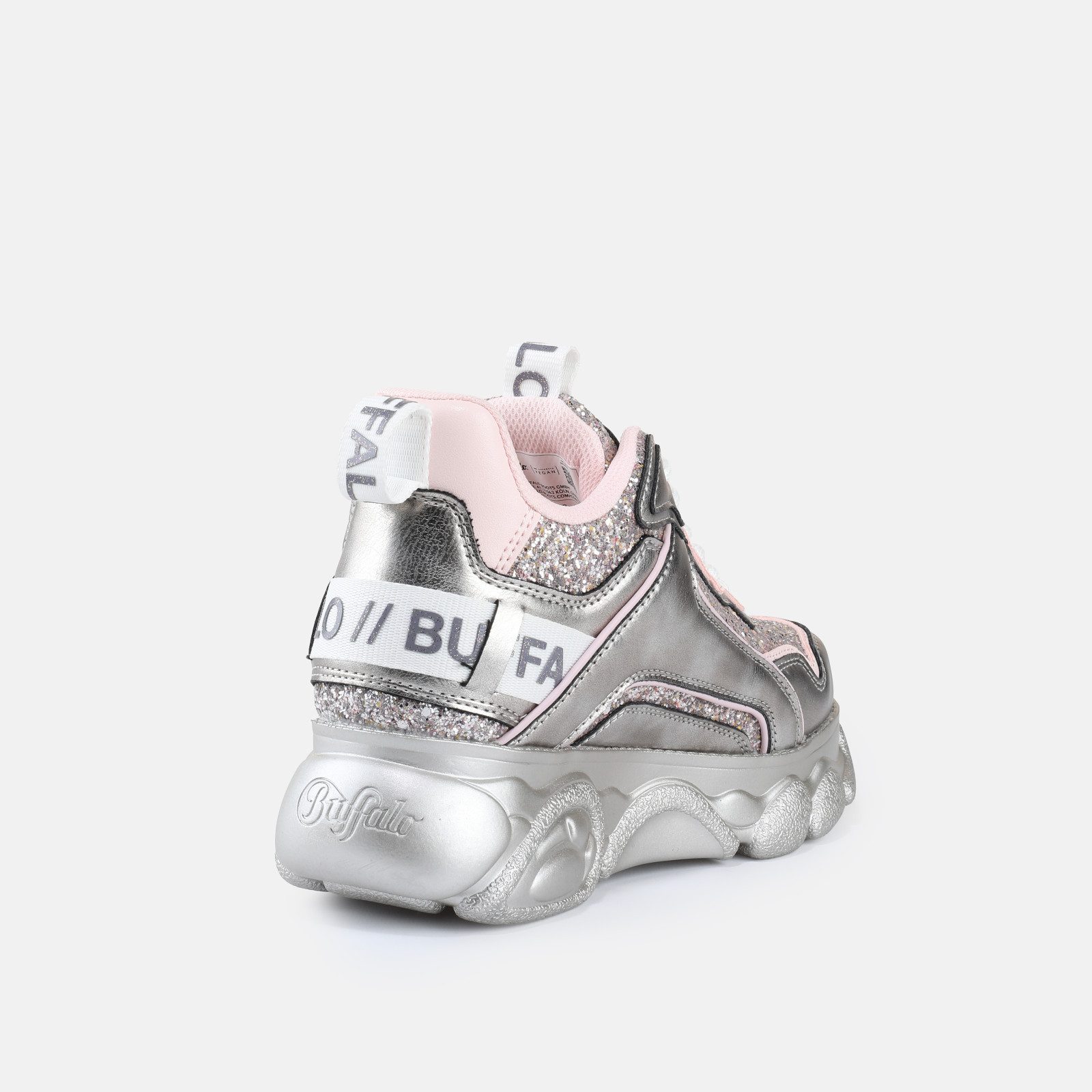 Buffalo CLD CHAI Plateausneaker Chunky Sneaker mit Logoschriftzug und Glitter-Details