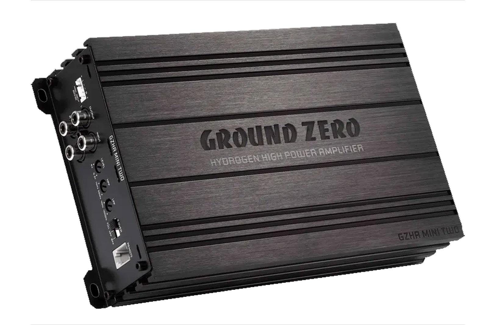 Ground Zero GZHA MINI TWO 2-Kanal Class D Kompaktverstärker Auto Endstufe 550 Watt Audioverstärker