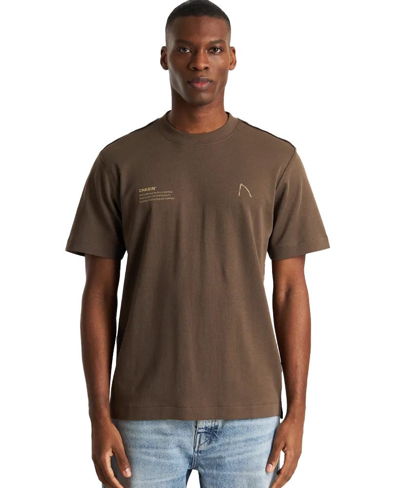 CHASIN' T-Shirt Reco Tee, braun