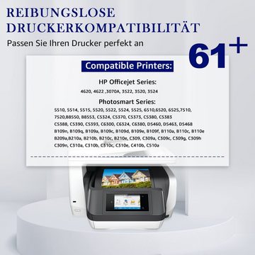 MOOHO für HP 364XL 364 XL Officejet 4620 4622 DeskJet 3070a Tintenpatrone (0-tlg)