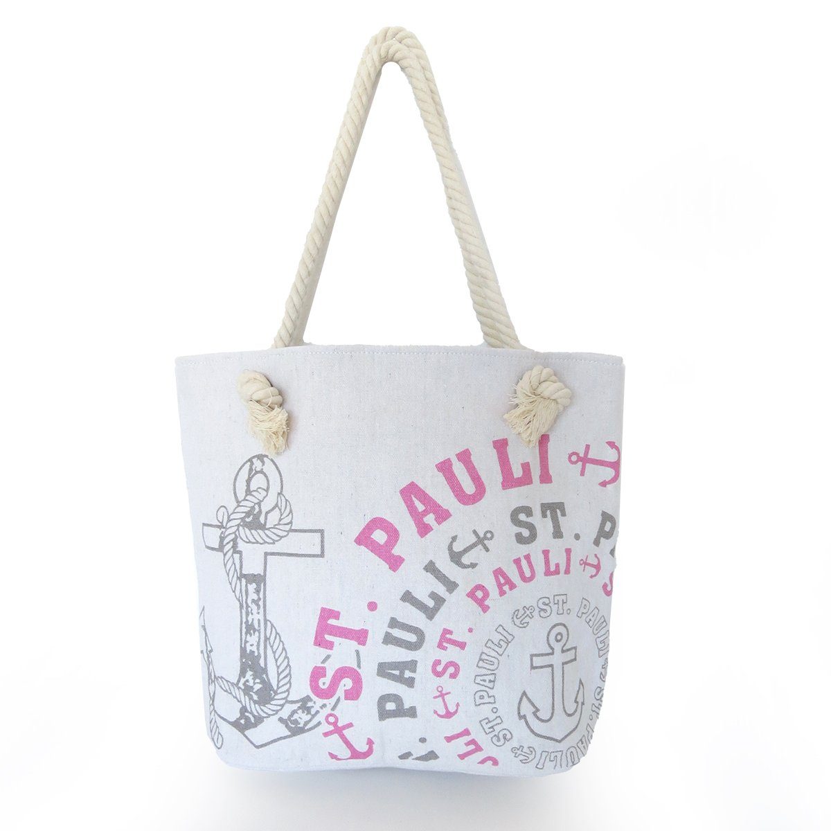 Sonia Originelli Umhängetasche City Shopper "St.Pauli" Einkaufstasche Tasche Bag, kleine Innentasche mit Reißverschluss