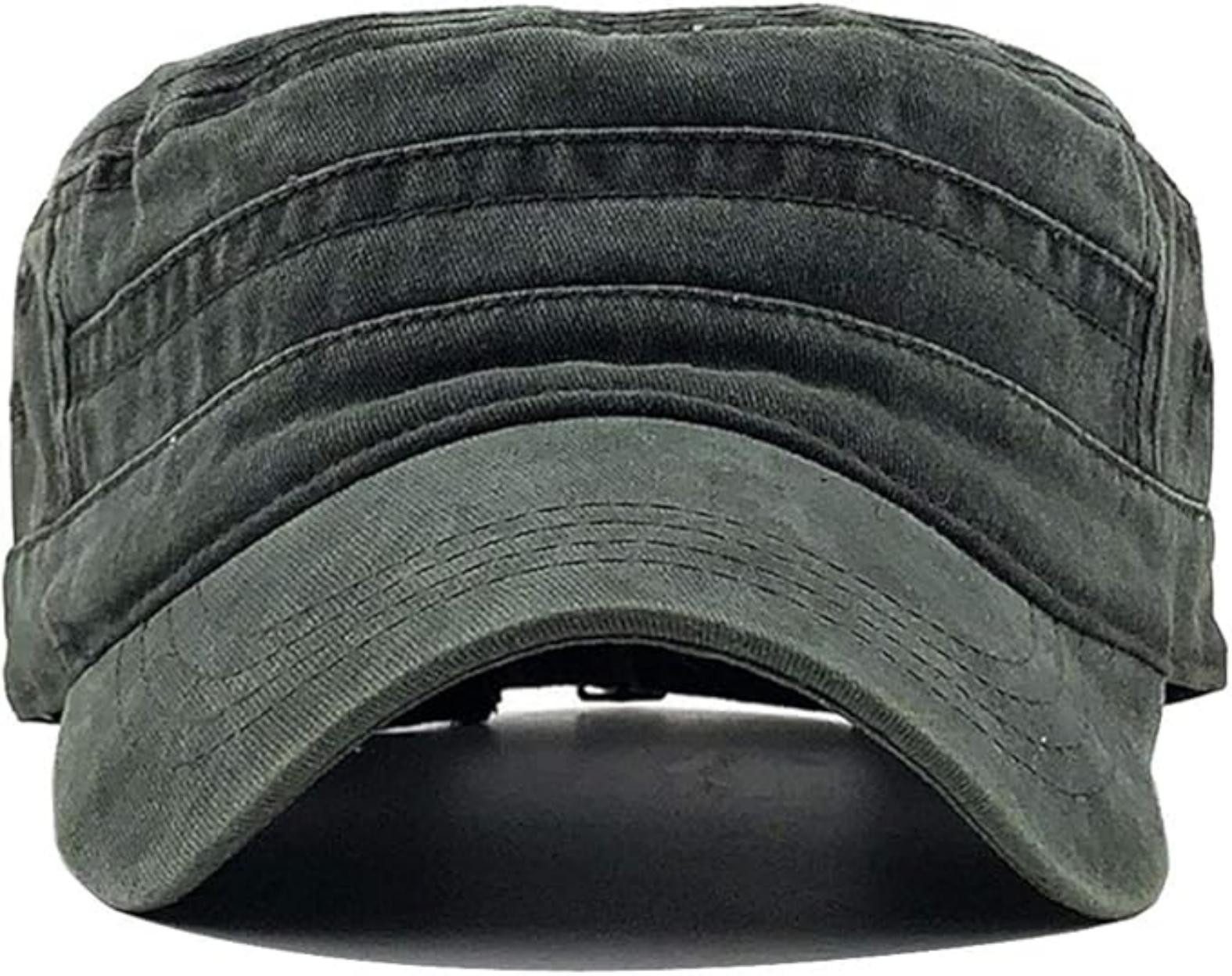 Coonoor Baseball Cap Vintage Military Army Flat Cap Verstellbare Baseballmü günstig online kaufen