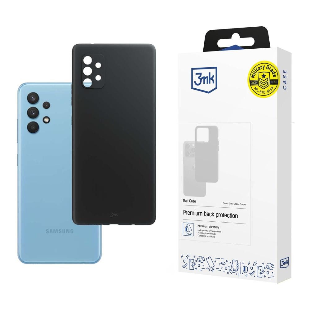 3MK Smartphone-Hülle Handyhülle Schutzcover Backcover, matt, stoßabsorbierend, kratzfest, kabelloses Laden