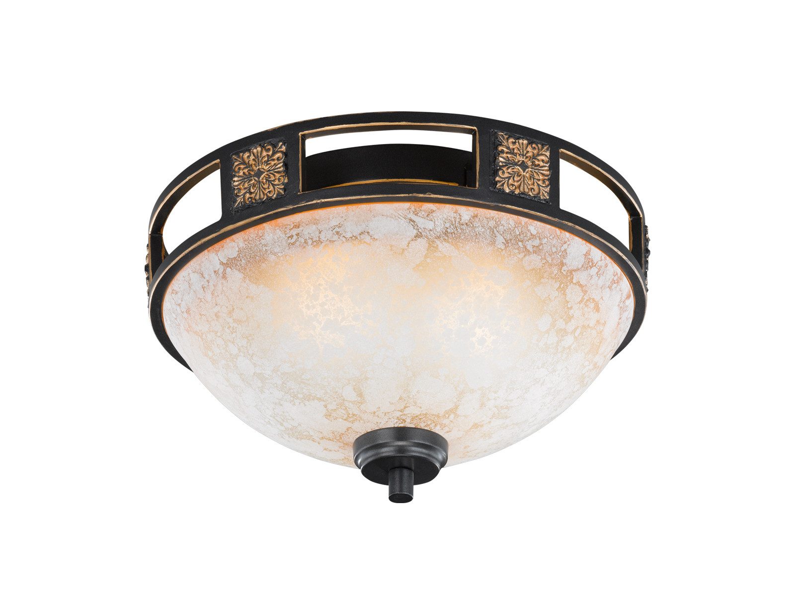 TRIO Leuchten LED Deckenleuchte, LED wechselbar, Warmweiß, Landhaus-stil De günstig online kaufen