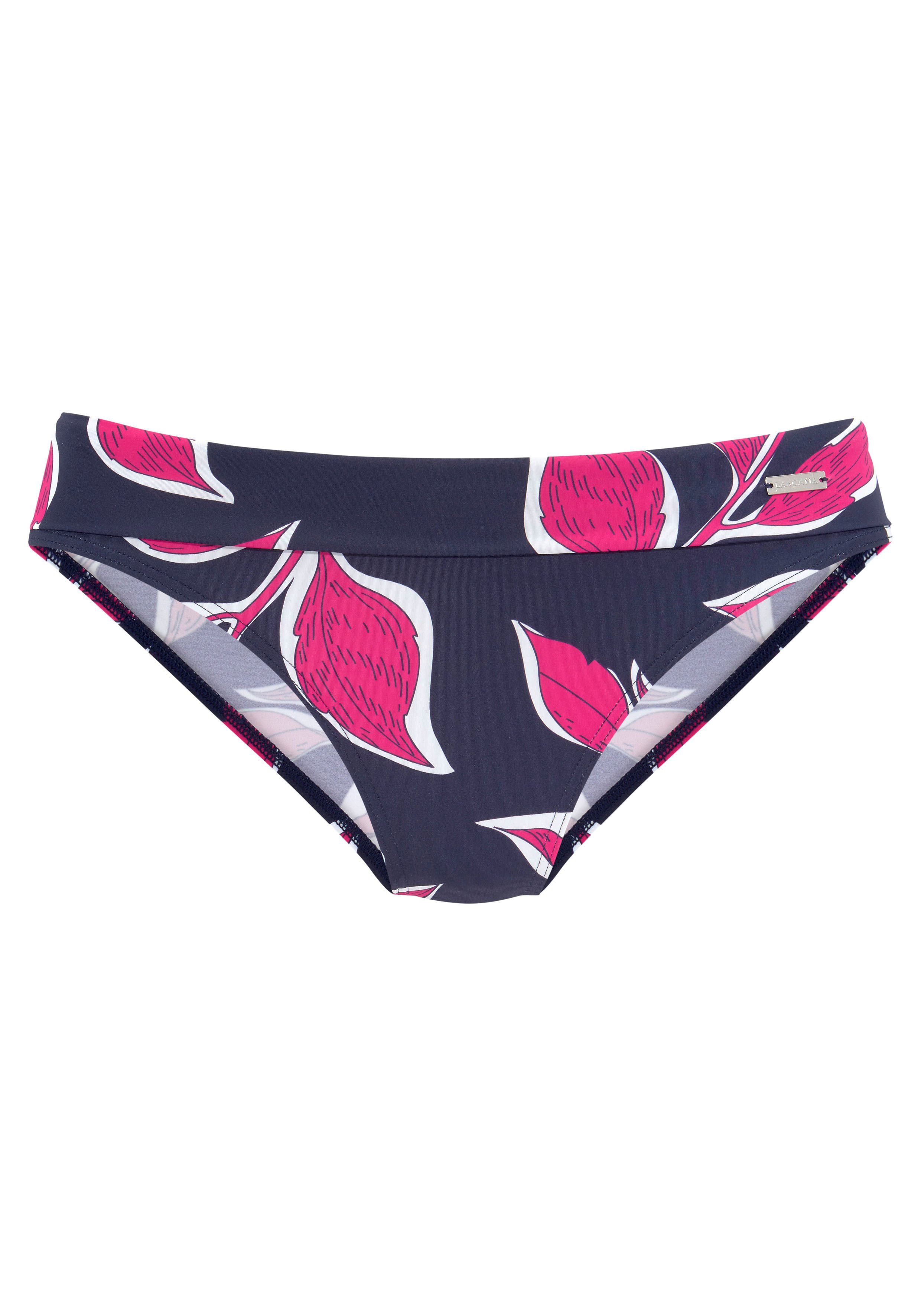 LASCANA Bikini-Hose Cataleya mit Umschlagbund günstig online kaufen