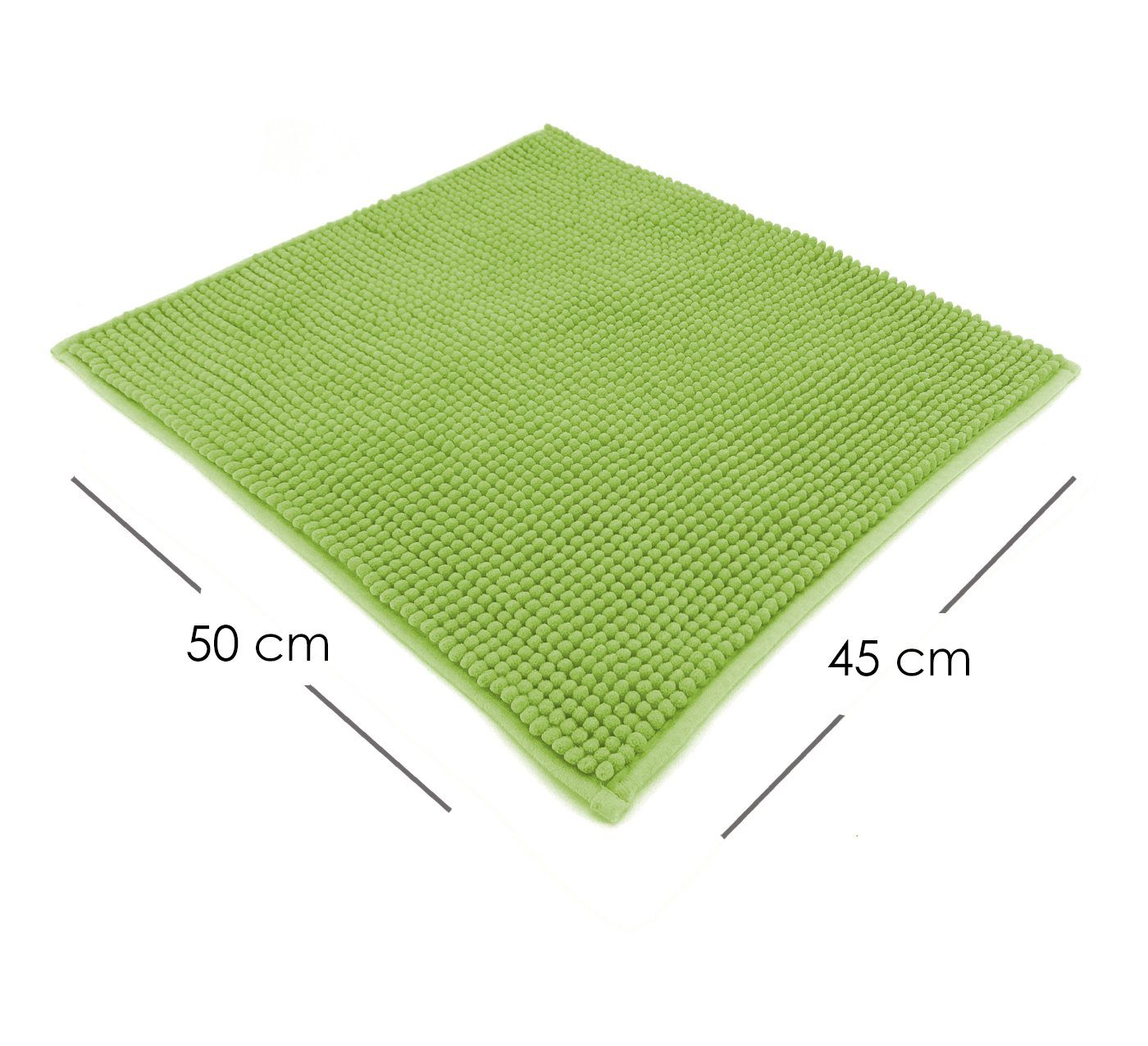 heimtexland Badematte Badvorleger Chenille Badteppich Duschvorleger, rutsch günstig online kaufen