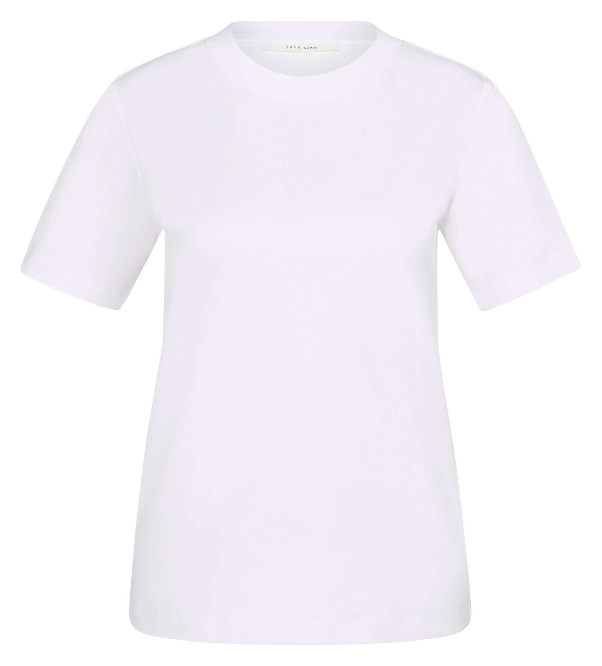 YAYA Kurzarmshirt Round neck T-shirt günstig online kaufen