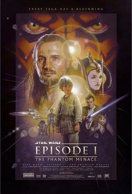 Star Wars Poster Star Wars Posterset Filmplakat 68,5 x 101,5 cm