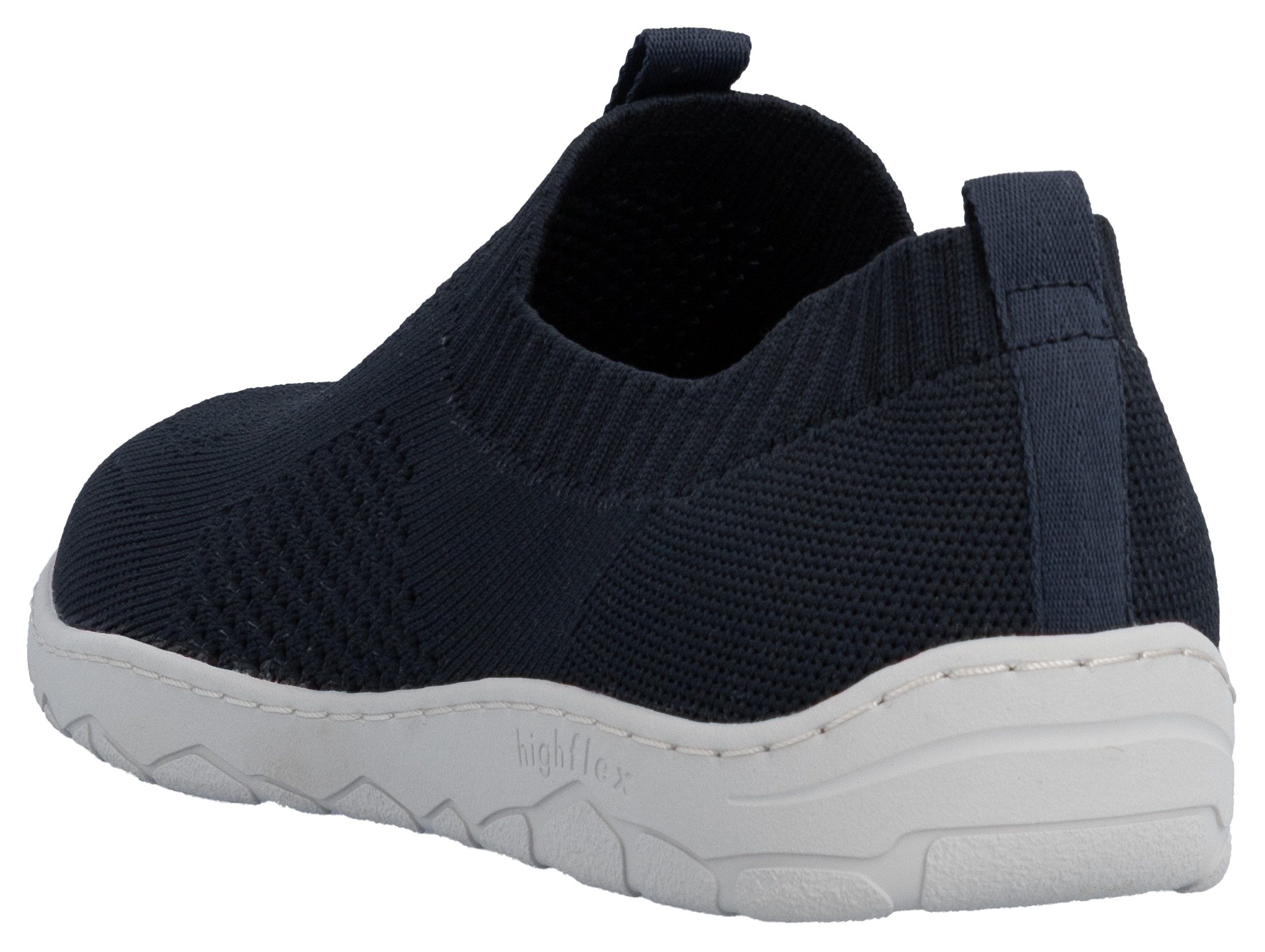 Rieker Slip-On Sneaker Slipper, Schlupfschuh, Freizeitsneaker mit leichter Laufsohle
