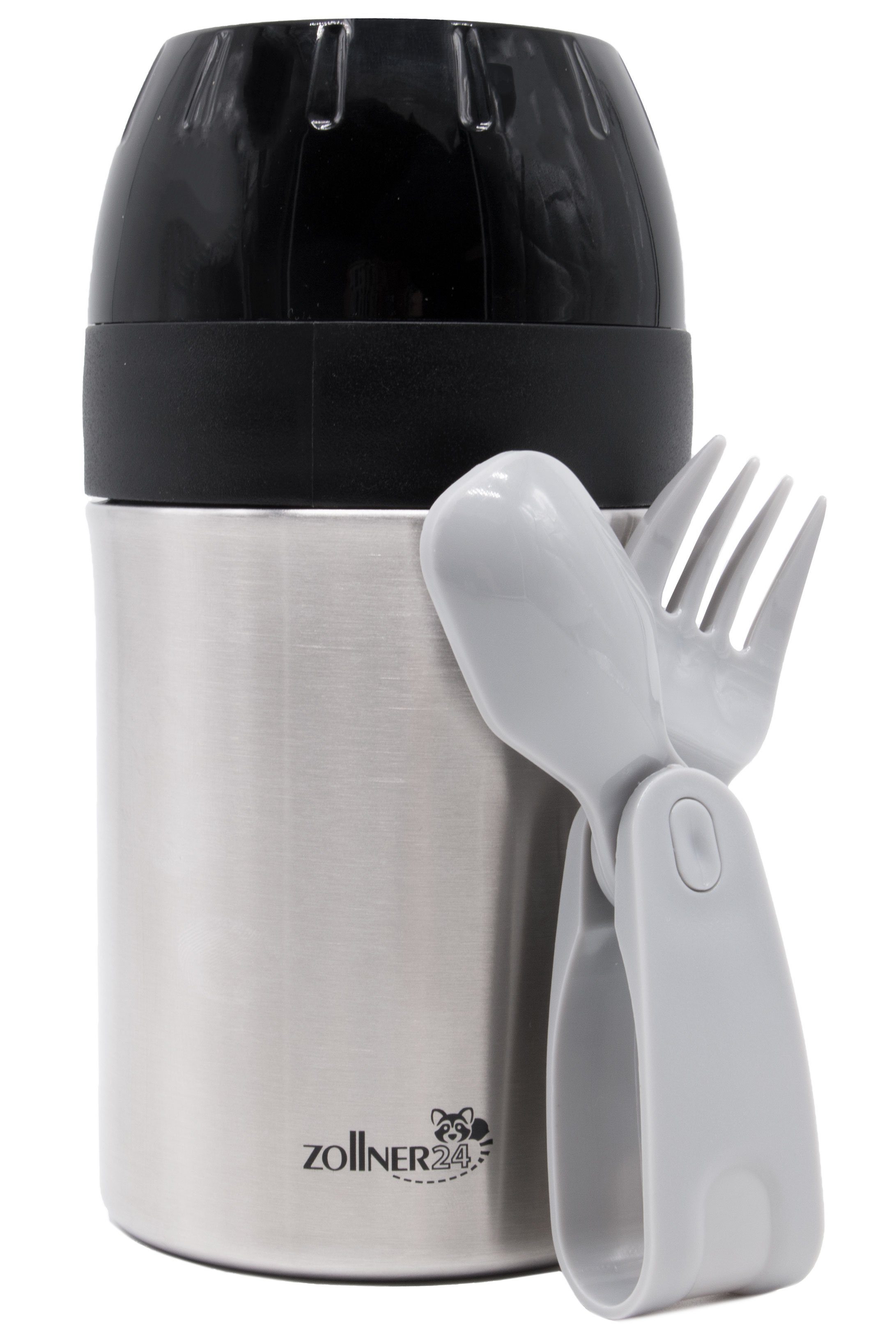 ZOLLNER24 Thermobehälter, 400 ml, isoliert bis zu 5 Stunden, BPA frei