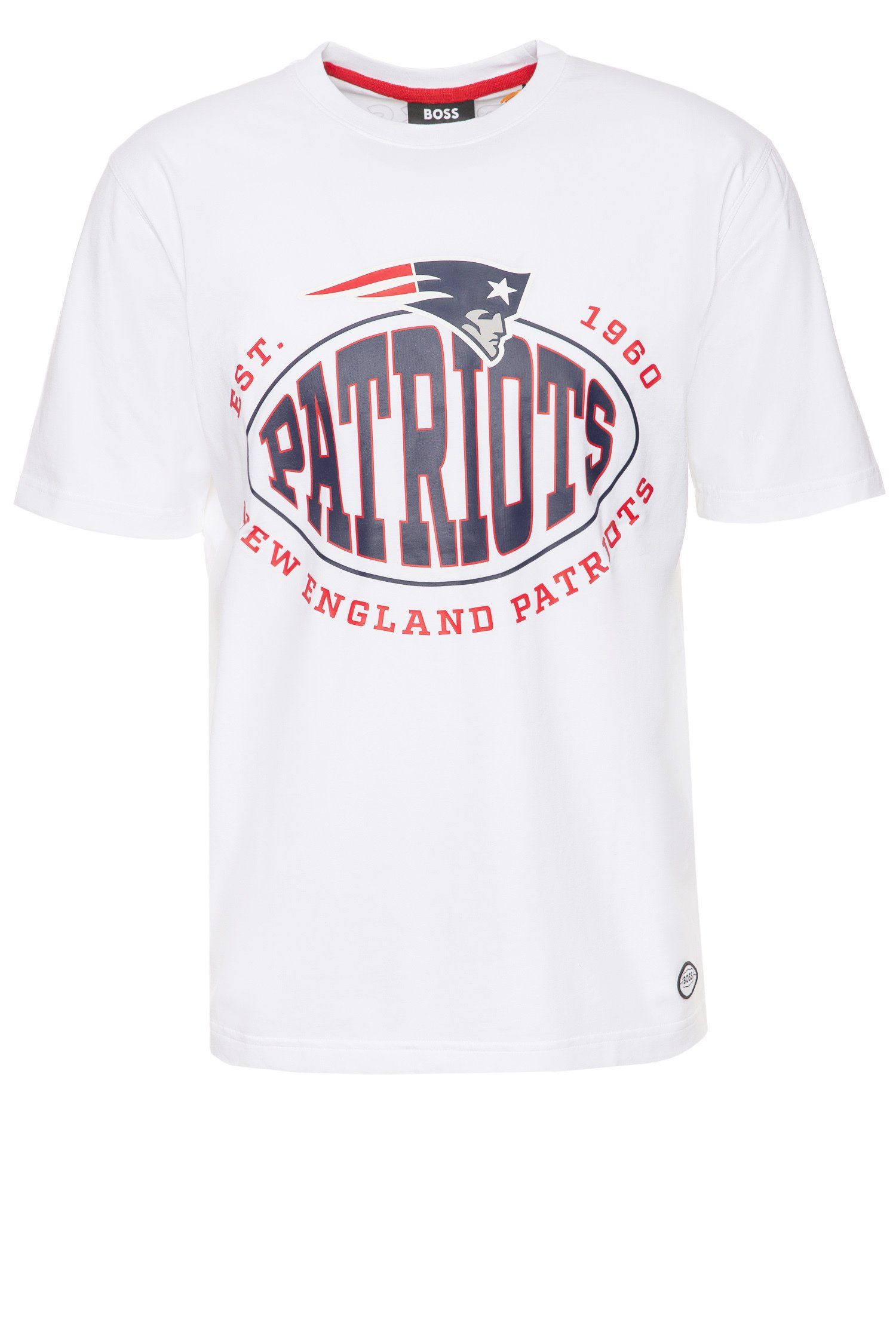 BOSS ORANGE T-Shirt NFL T-Shirt Trap (1-tlg) Off-White (118)