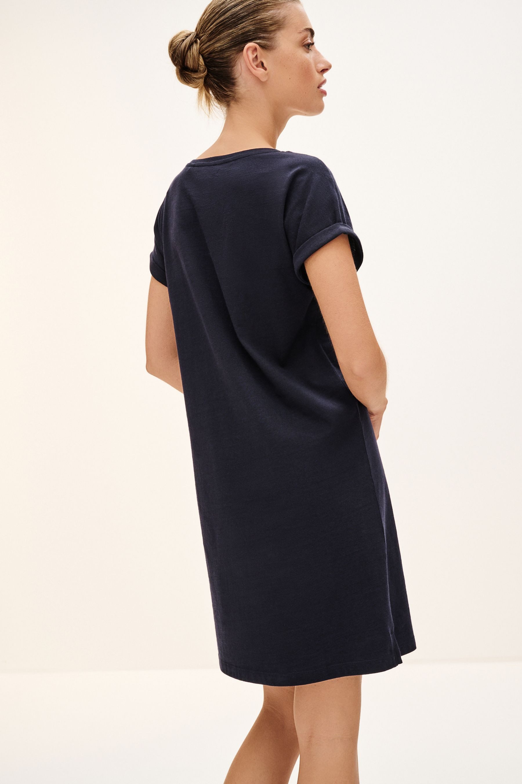 Next Jerseykleid Relaxed Fit Tunikakleid aus günstig online kaufen