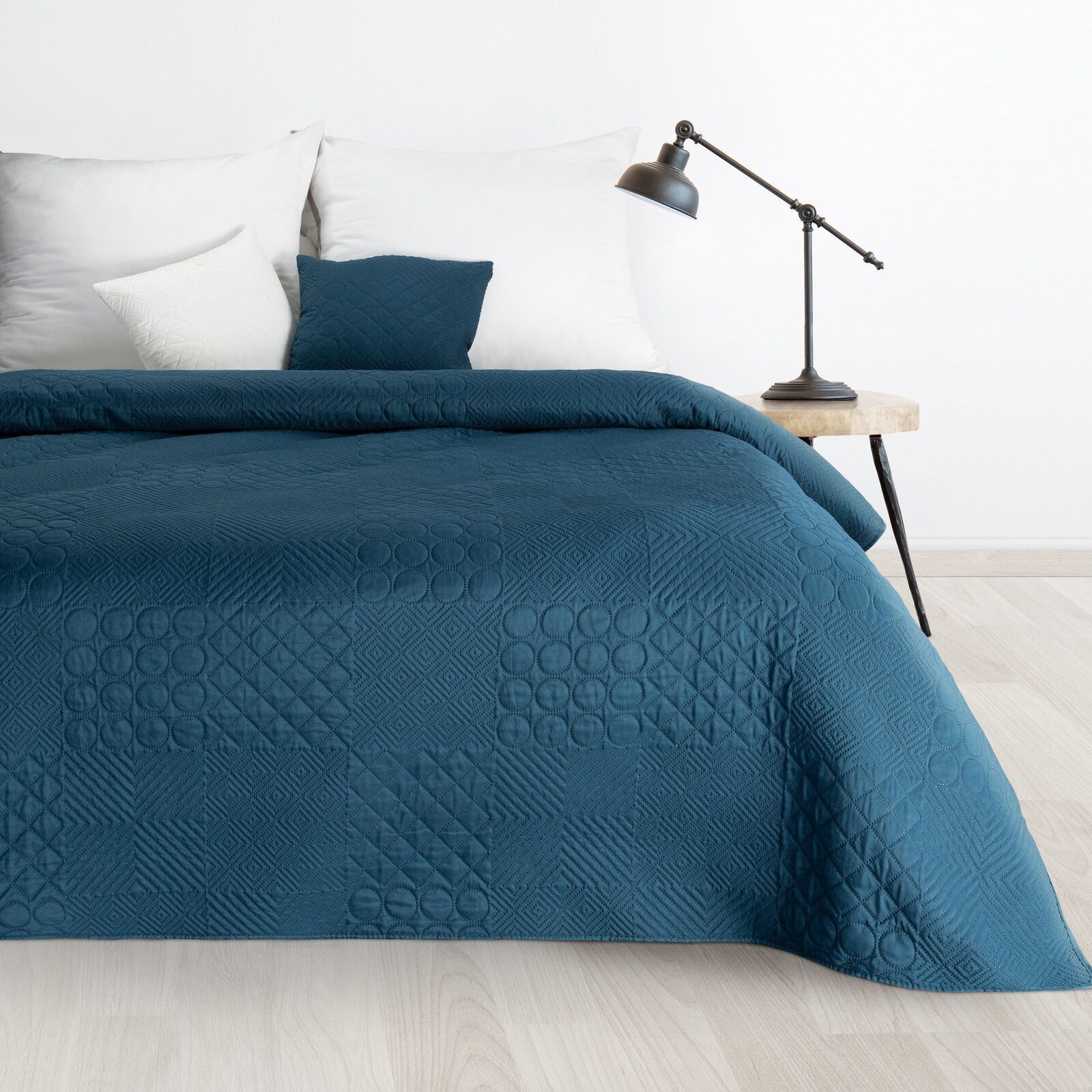 Design91 Bettüberwurf Zweiseitige Decke, dekorative Decke günstig online kaufen