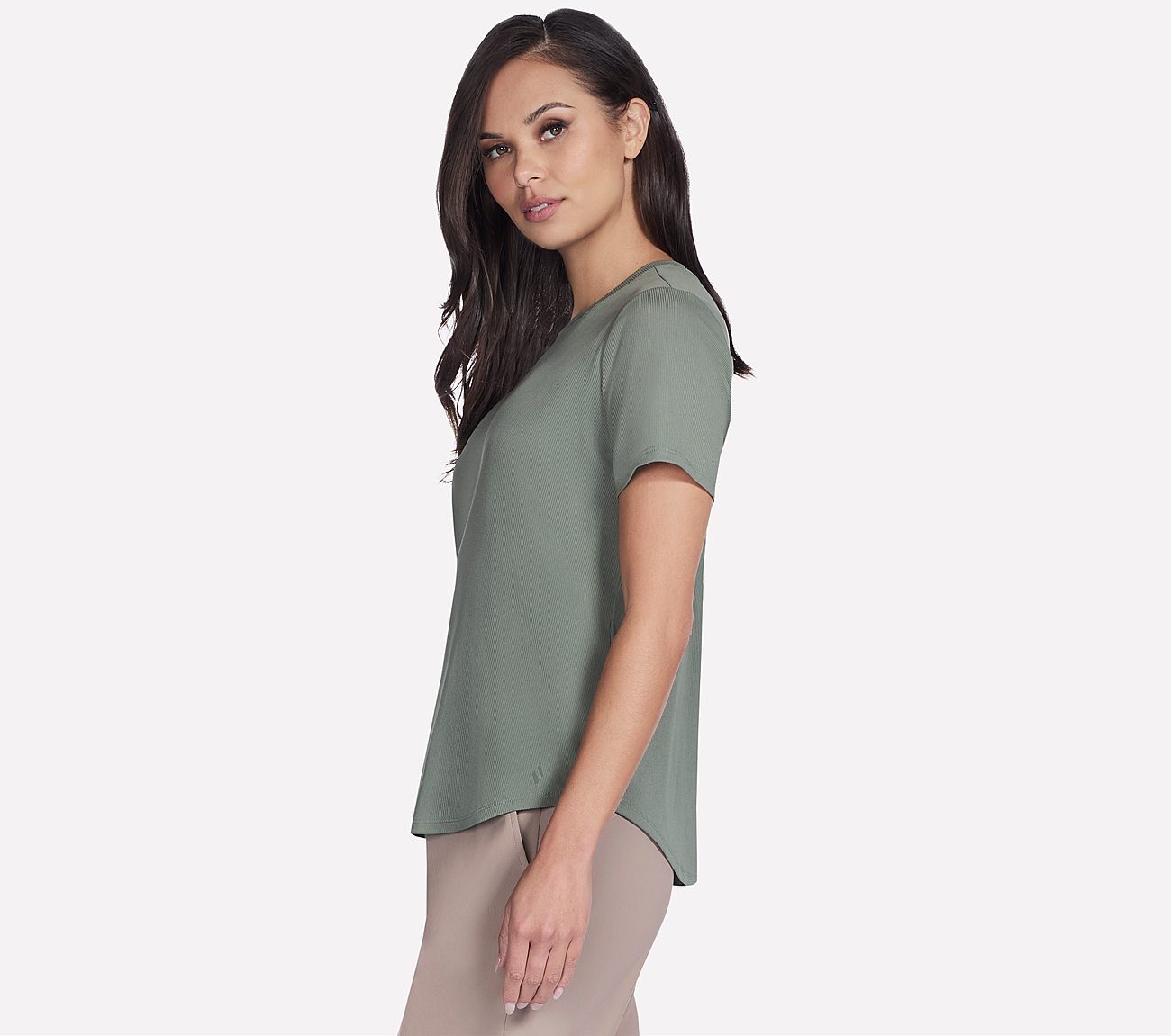 Skechers Funktionsshirt GOWALK LUXE RIB TEE (1-tlg) günstig online kaufen