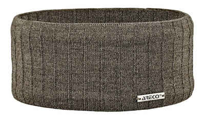 Areco Stirnband Rippenstrick Merino Classic
