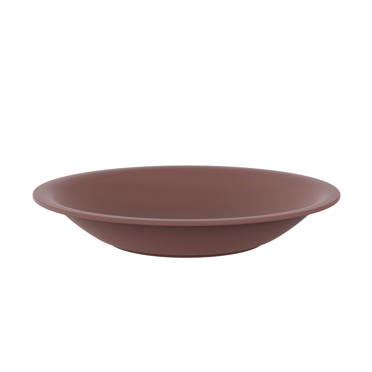 ROTHO Küchenorganizer-Set Rotho Teller Caruba Ø 21 cm tief weinrot
